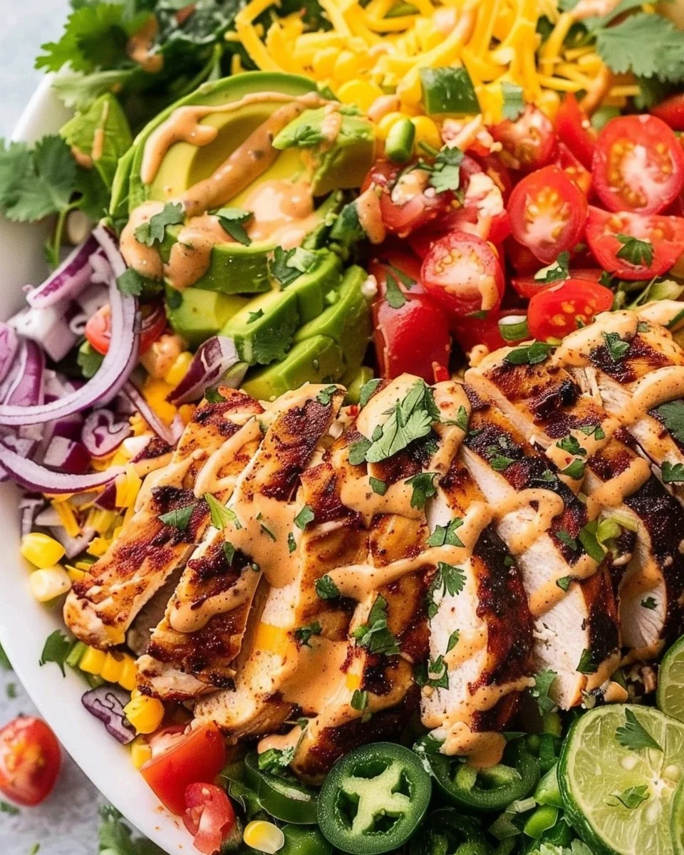 Southwest Avocado Chicken Salad