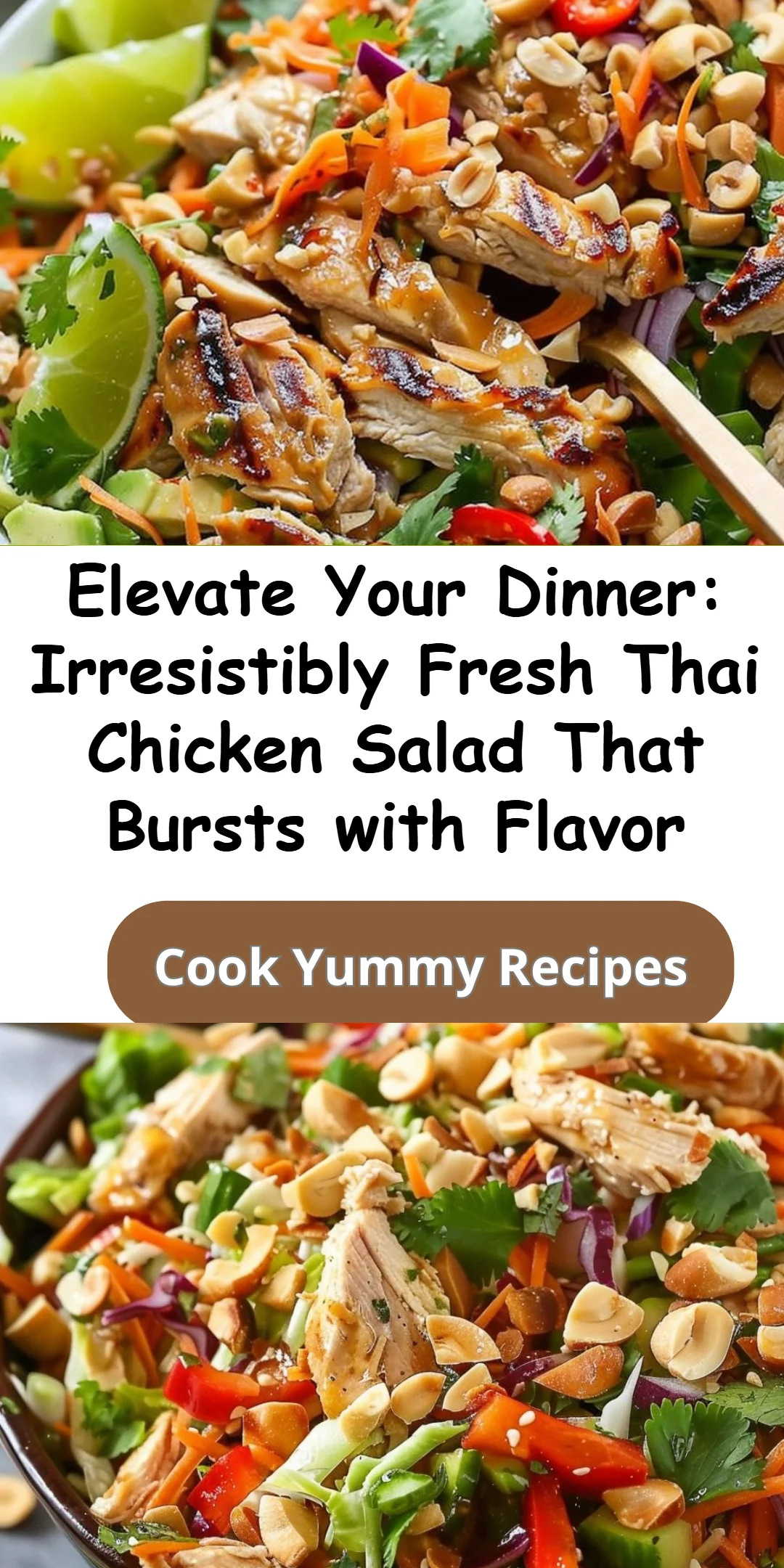 Thai Chicken Salad: 10-Minute Recipe, Ultimate Energy Boost