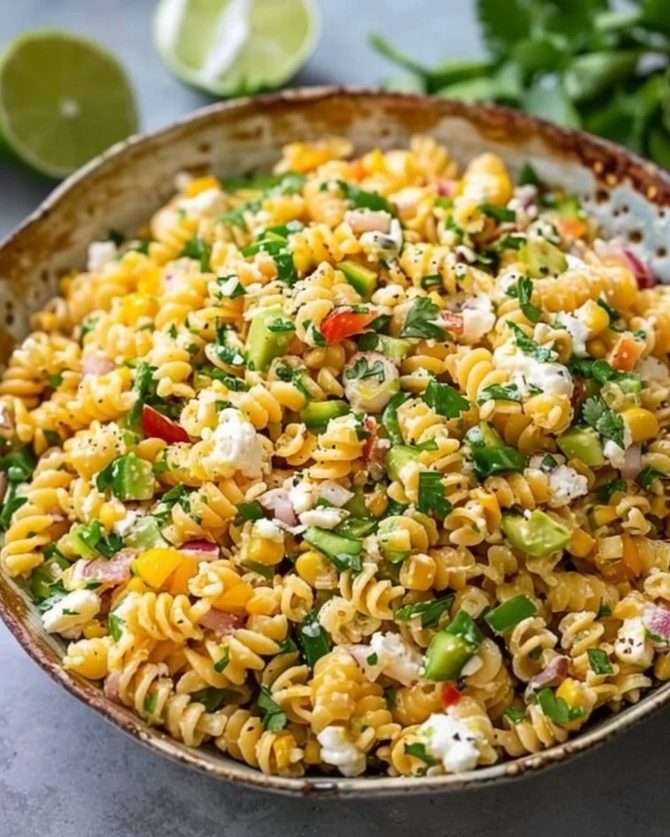 Elote Pasta Salad