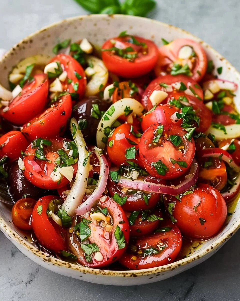 Marinated Tomato Salad