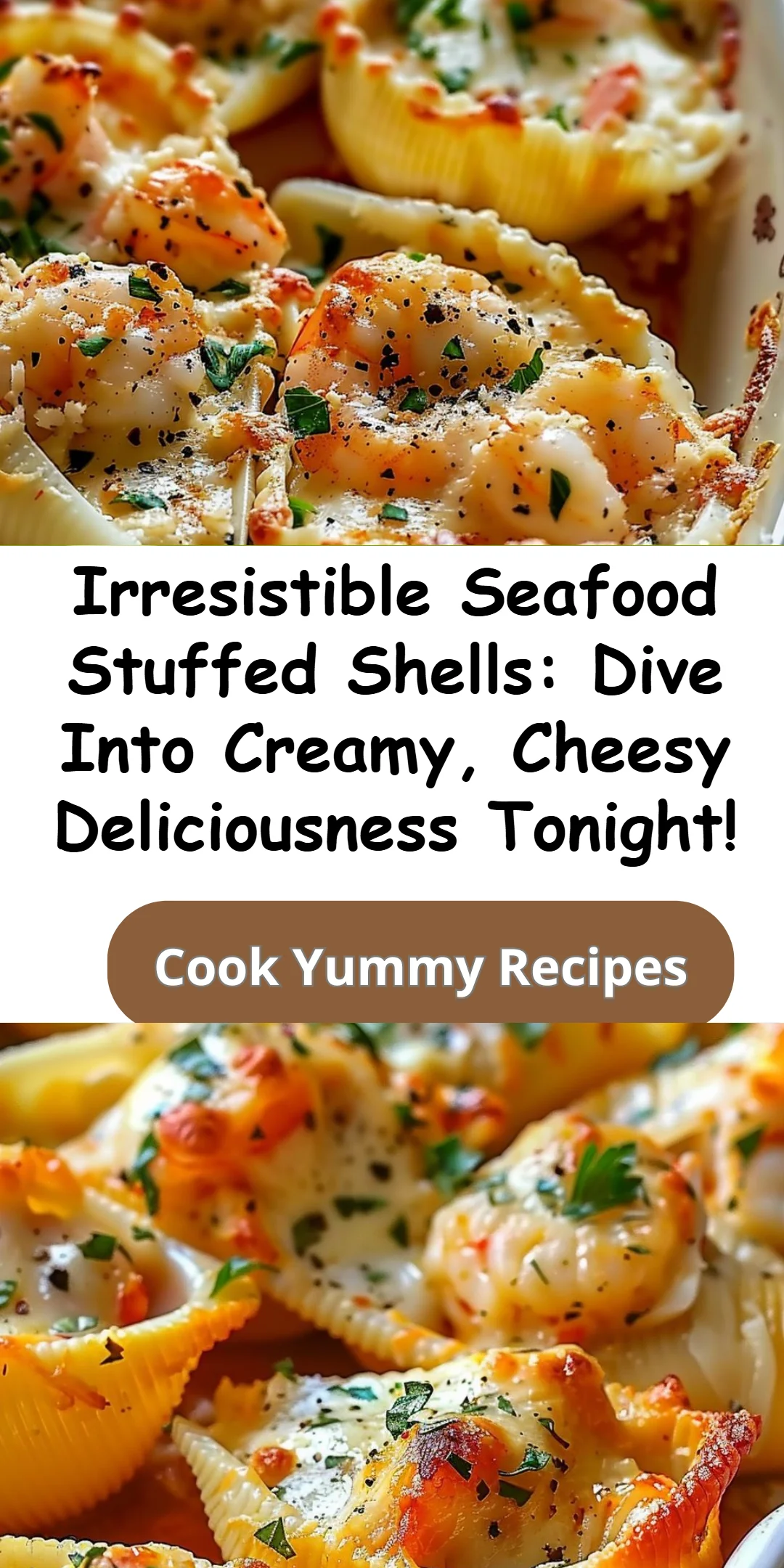 Seafood Stuffed Shells Recipe