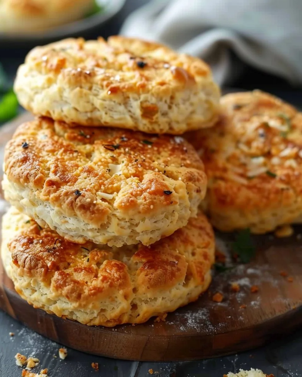 Healthy breakfast protein biscuits perfect for a nutritious morning meal.